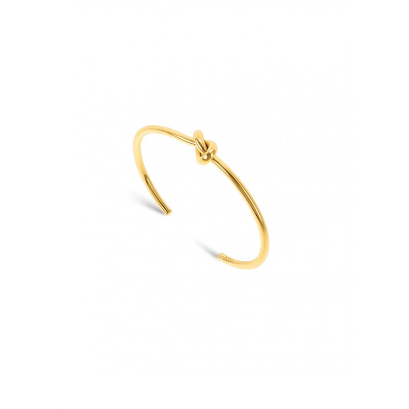 ESCRAVA AÇO SENHORA ENLACE GOLD OJBA15G