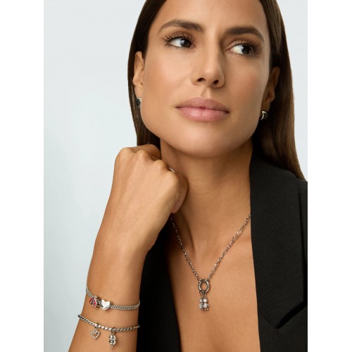 CHARME AÇO ENERGY GIRL CRYSTAL SILVER OJEBC726
