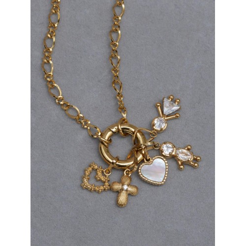 CHARME AÇO ENERGY PURE HEART GOLD OJEBC729