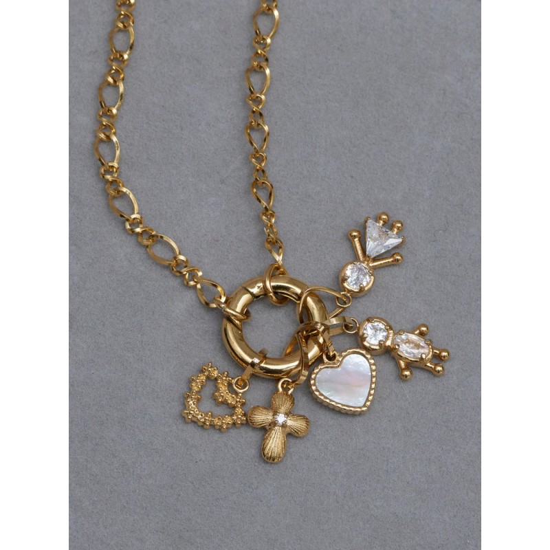 CHARME AÇO ENERGY PURE HEART GOLD OJEBC729