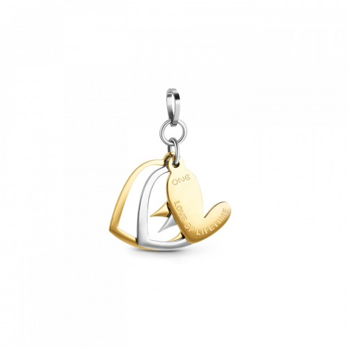 CHARME AÇO ENERGY LOVE OF LIFE TIME BICOLOR OJEBC754