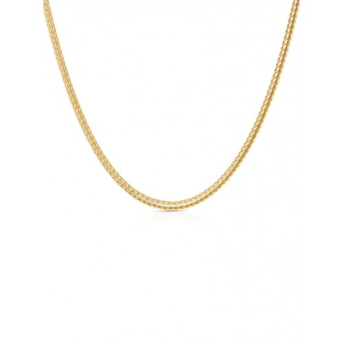 COLAR AÇO ENERGY MASTER TWISTED DUO GOLD OJNMG01