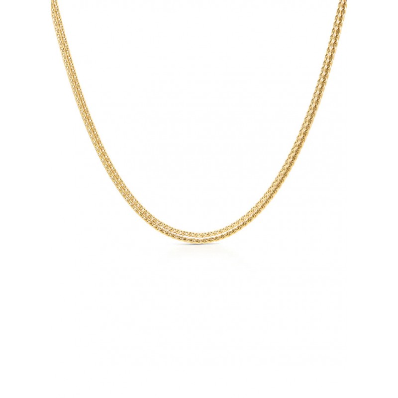 COLAR AÇO ENERGY MASTER TWISTED DUO GOLD OJNMG01