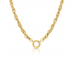 COLAR AÇO ENERGY MASTER UNION DOUBLE GOLD OJNMG04