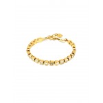 PULSEIRA AÇO SENHORA LUSH GOLD OJBA28G