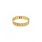 PULSEIRA AÇO SENHORA CROWN GOLD OJBA61G