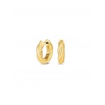 BRINCOS AÇO SENHORA TWIST GOLD OJEEP60G