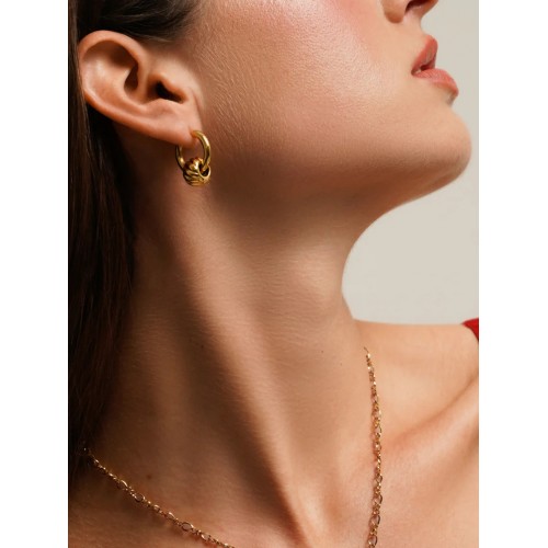 BRINCOS AÇO ENERGY MASTER HOOP GOLD OJEMG01