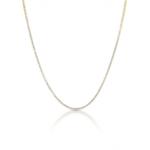 COLAR AÇO SENHORA NECKMESS AURELLE GOLD OJNN112G