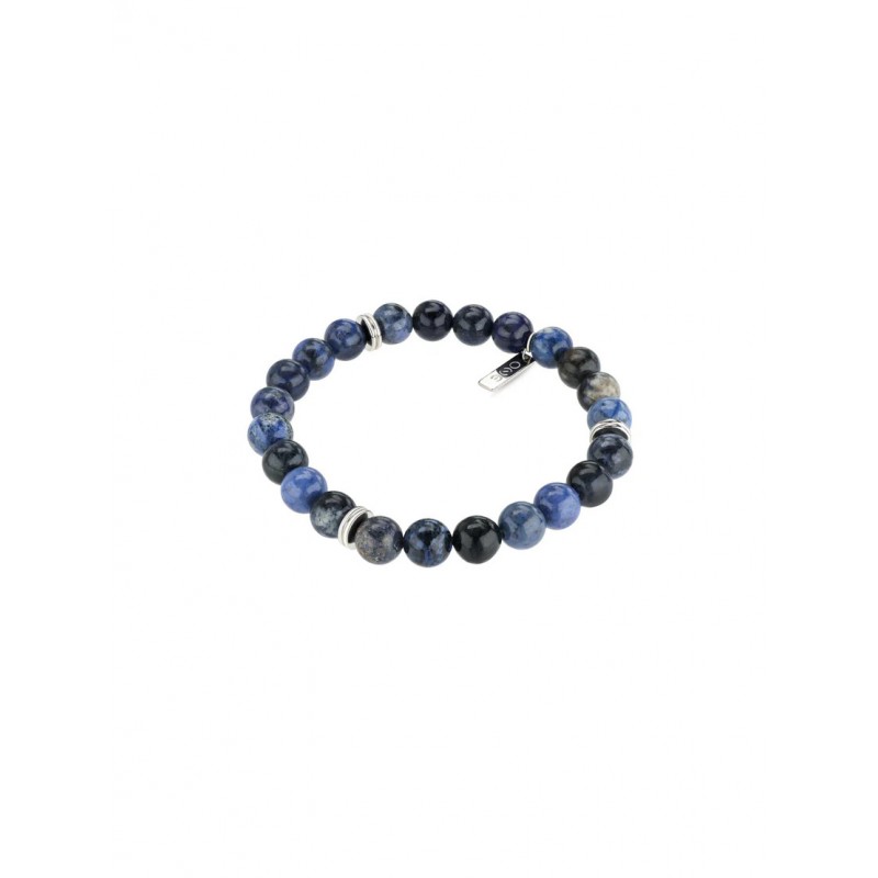 PULSEIRA AÇO MEN BLUE WOODS OAMB6101AC-M