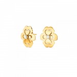 BRINCOS AÇO SENHORA MARGOT BLOSSOM GOLD OJATE13D