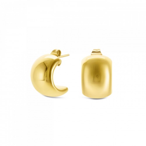 BRINCOS AÇO SENHORA MUST GOLD OJEEP27G