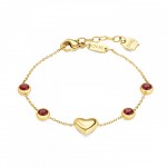 PULSEIRA AÇO SENHORA RED SPARK GOLD OJRDB01G