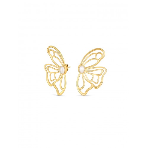 BRINCOS ONE MARGOT PETAL GOLD OJATE14D