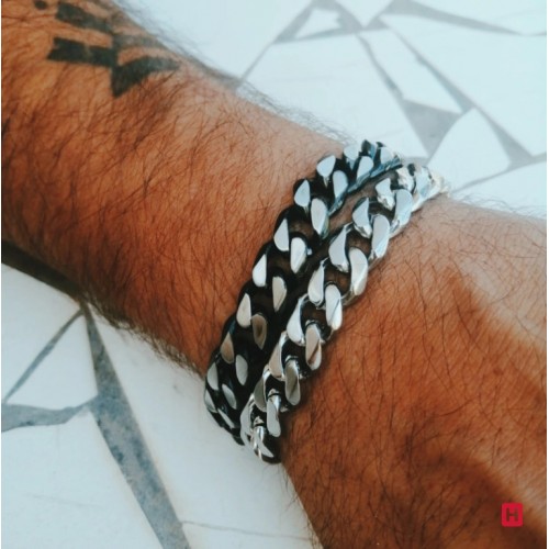 PULSEIRA AÇO POWERFUL 7HSS220344B