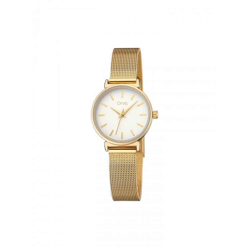 RELÓGIO SENHORA DAILY ROUND GOLD OL2103BG62U