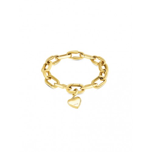 PULSEIRA AÇO MASTER LINKS GOLD OJBMSL02G-L