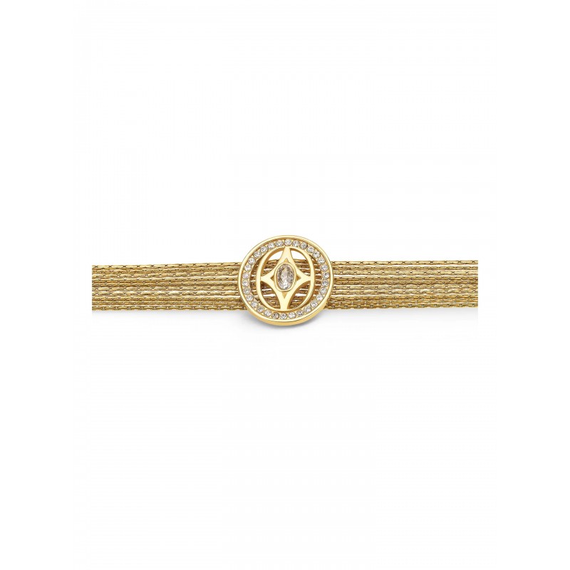 COLAR AÇO SENHORA ELENA BRILLIANCE GOLD OJATN05D