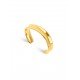 ESCRAVA AÇO SENHORA CONTOUR GOLD OJBA21G
