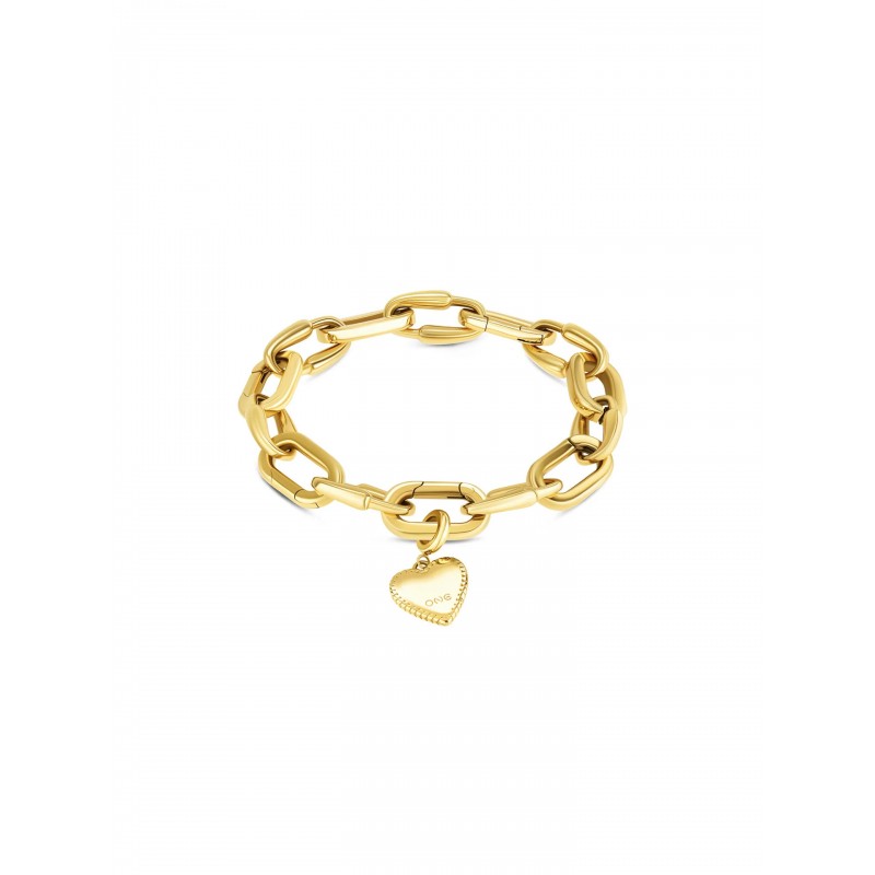 PULSEIRA AÇO MASTER LINKS GOLD OJBMSL02G