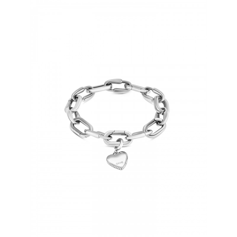 PULSEIRA AÇO MASTER LINKS SILVER OJBMSL02S