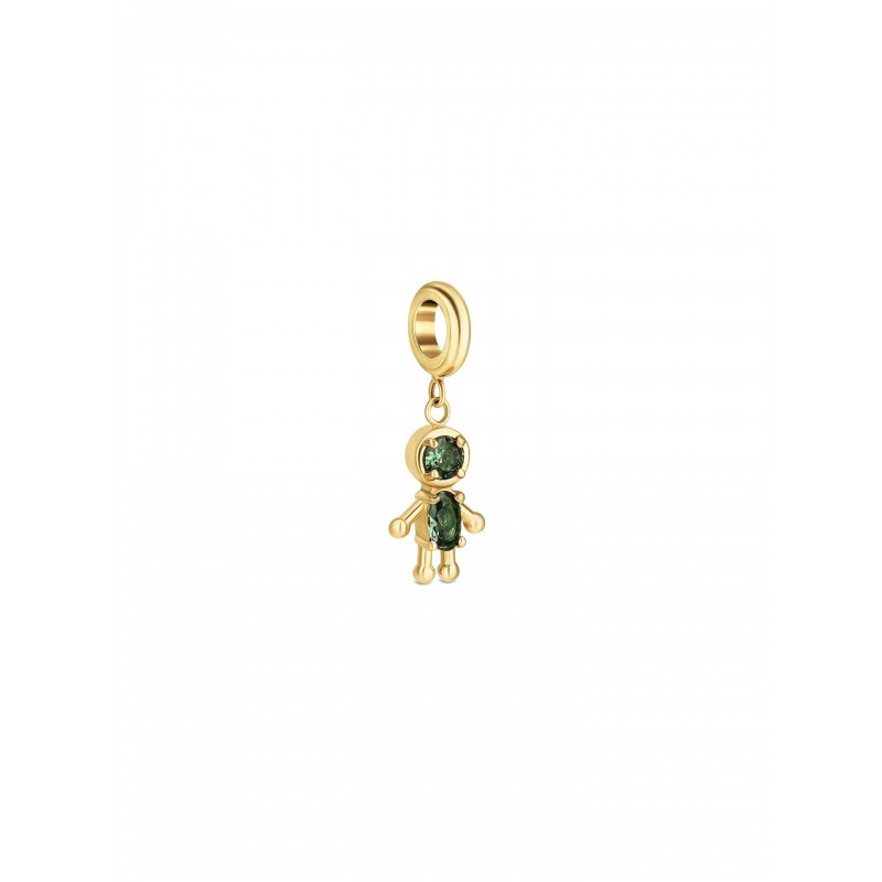 CHARME AÇO ENERGY GREEN BOY CRYSTAL GOLD OJEBC781