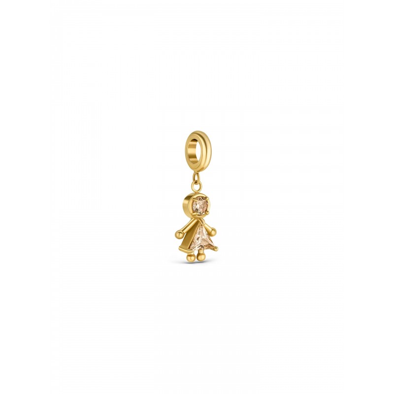 CHARME AÇO ENERGY BLUSH GIRL CRYSTAL GOLD OJEBC782