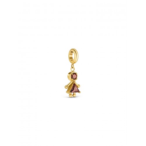 CHARME AÇO ENERGY BERRY GIRL CRYSTAL GOLD OJEBC783