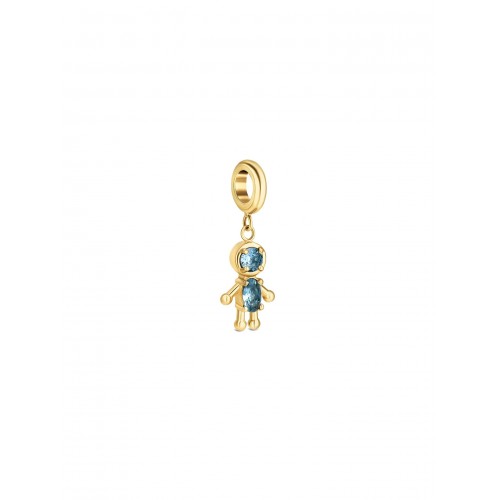CHARME AÇO ENERGY BLUE BOY CRYSTAL GOLD OJEBC784