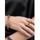 ANEL AÇO SENHORA LUMINOUS CRYSTAL GOLD OJLR01G