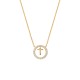COLAR PRATA LETTER IN CIRCLE T UK.CL.1204.0307