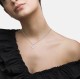 PACK PRATA COLAR E BRINCOS CLASSY SOLITAIRE UK.PK.1202.0005