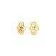 BRINCOS AÇO SENHORA MARGOT BLOSSOM GOLD OJATE13D