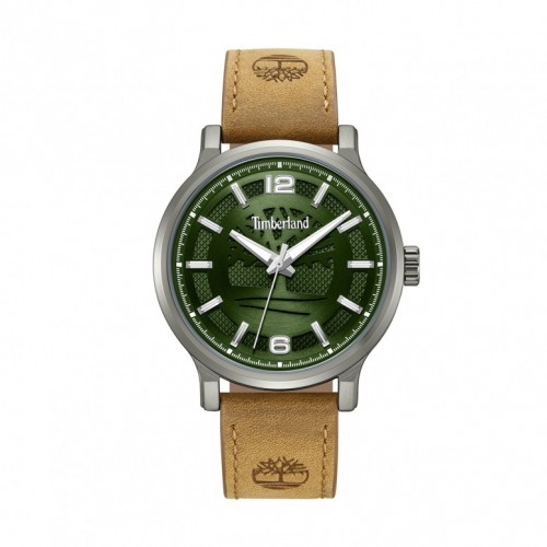 RELÓGIO VERDE PELE CASTANHA TDWGA0094701