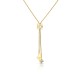 COLAR AÇO SENHORA CHESS LONG GOLD OJCHN02G