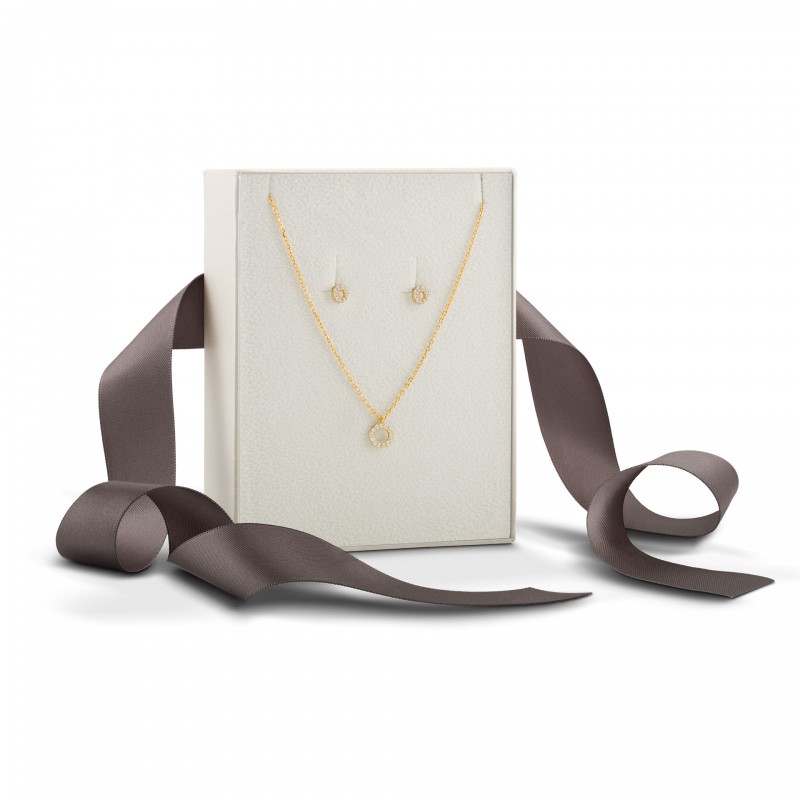 PACK PRATA CLASSY & CHIC CIRCLE GOLD UK.PK.1204.0022