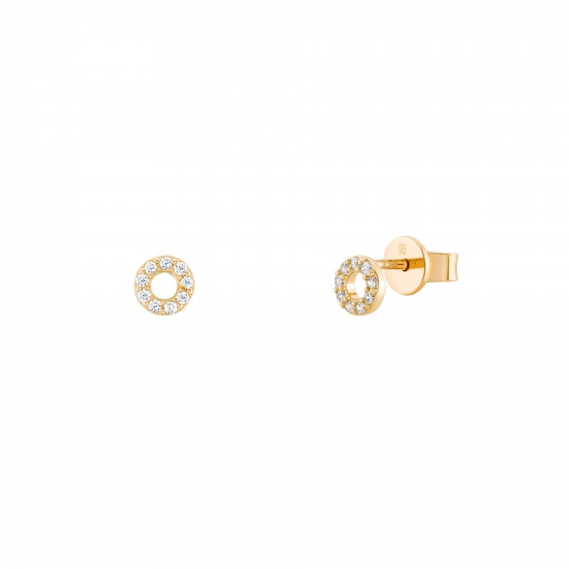 PACK PRATA CLASSY & CHIC CIRCLE GOLD UK.PK.1204.0022