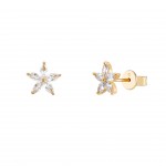 BRINCOS PRATA MIX & MATCH NAVETE FLOWER UK.TN.1204.0065