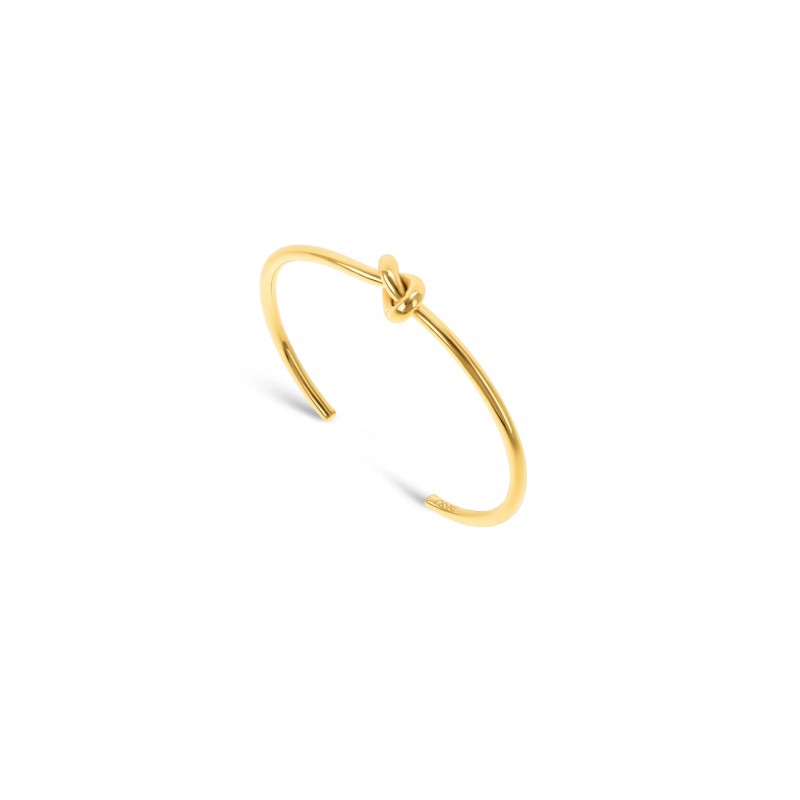 ESCRAVA AÇO SENHORA ENLACE GOLD OJBA15G