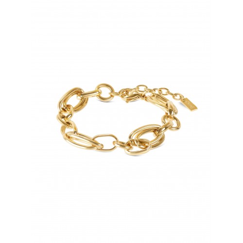 PULSEIRA AÇO SENHORA LUMINOUS SOLID GOLD OJLB02G
