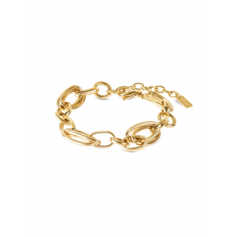PULSEIRA AÇO SENHORA LUMINOUS SOLID GOLD OJLB02G
