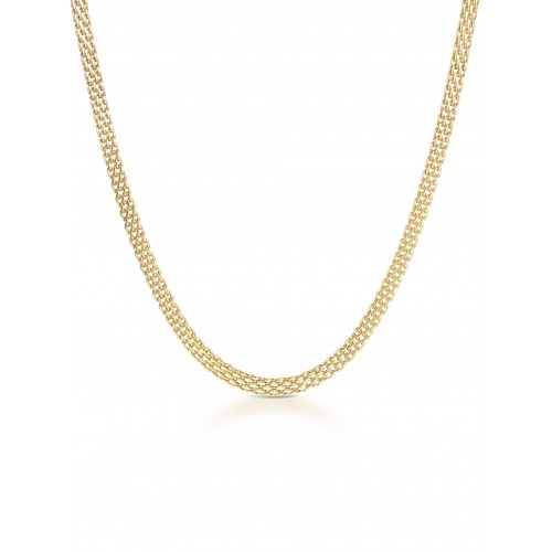 COLAR AÇO SENHORA NECKMESS CHARMING GOLD OJNN26G