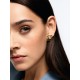 BRINCOS AÇO SENHORA ROSE BLOSSOM PEARL GOLD OJRE04D
