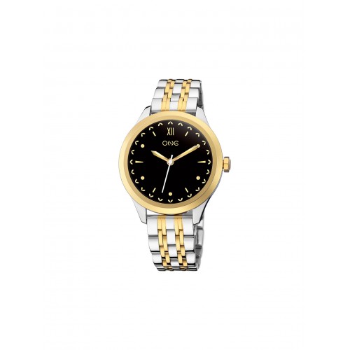 BOX SMARTWATCH DAZZLE ROUND BICOLOR LINKS OSW0025BL62D