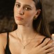 COLAR AÇO SENHORA ROSE PETITE PEARL GOLD OJRN02D