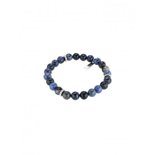 PULSEIRA AÇO MEN BLUE WOODS  OAMB6101AC-M