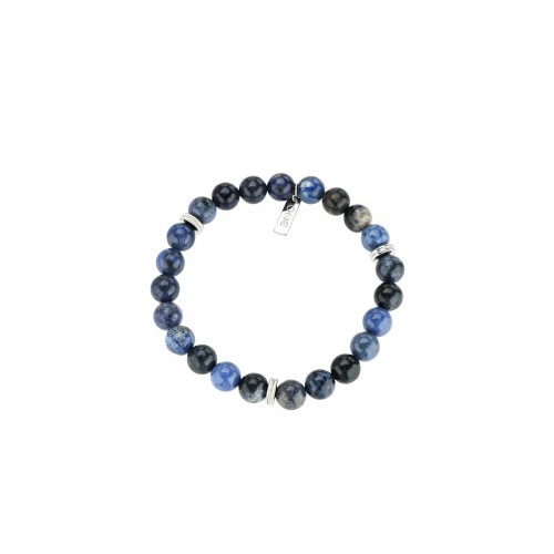PULSEIRA AÇO MEN BLUE WOODS  OAMB6101AC-M