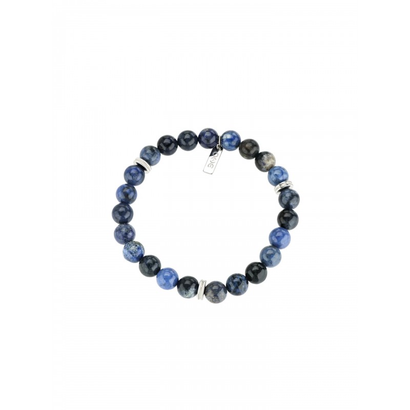 PULSEIRA AÇO MEN BLUE WOODS  OAMB6101AC-M