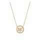 COLAR PRATA MEANINGFUL TREE GOLD UK.CL.1204.0344