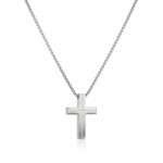 COLAR AÇO MEN CROSSED OAMN3203SS